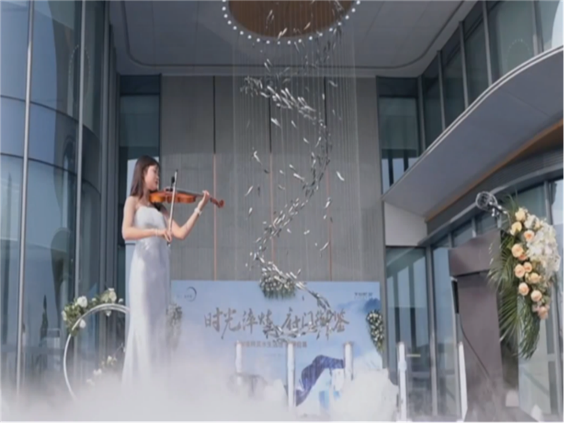 海玥府盛大開業(yè)，室內(nèi)魚群水簾驚艷現(xiàn)場
