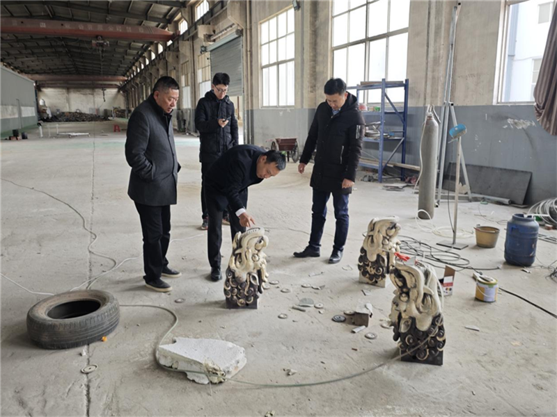 客戶探訪鑄銅車間，共鑄合作新篇