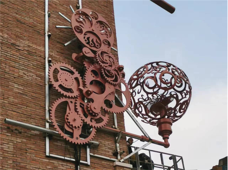 創(chuàng)意景觀(guān)小品，激活九江大中路商業(yè)街客流